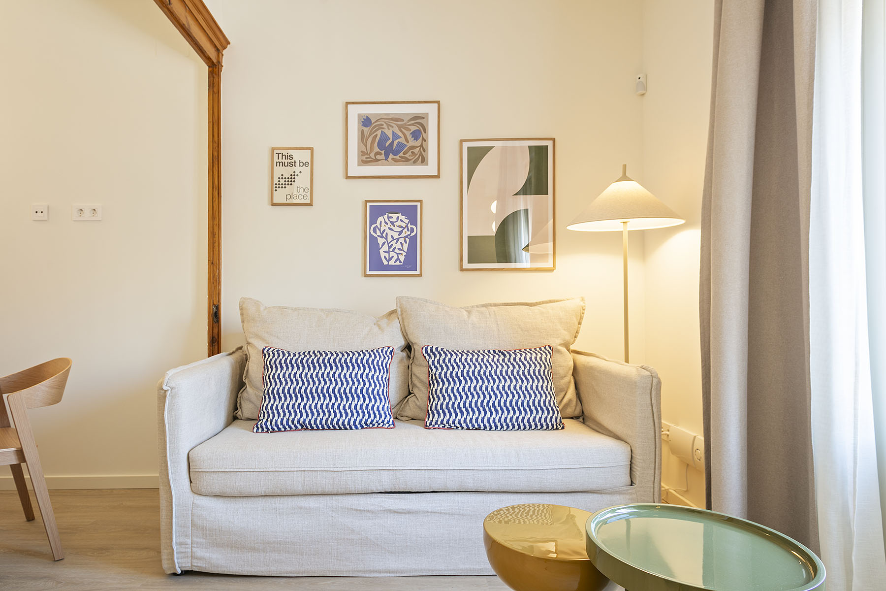 Tamarit 1 habitación